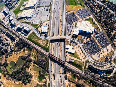  I-820 at Iron Horse Blvd. looking east