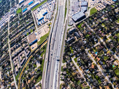 I-820 between Holiday Ln. and Texas Blvd. 26 looking east 