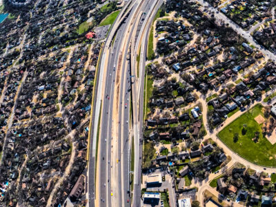 SH 121/183 between Brown Trail and Bedford Rd. looking east 