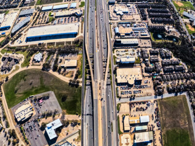 SH 183 between Westpark Way and Industrial Blvd. (FM 157) looking east 