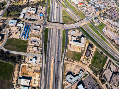 SH 183 at Westpark Way looking west