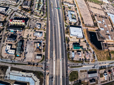 I-820 at Beach St. looking west