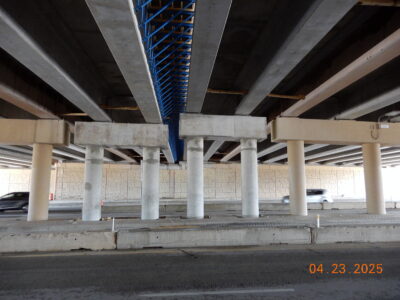 SH 121/183 under Norwood Dr. 