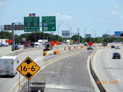  I-820 between Rufe Snow Dr. and Holiday Ln. 