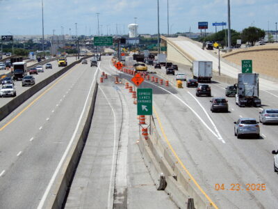 – I-820 between Rufe Snow Dr. and Iron Horse Blvd. 