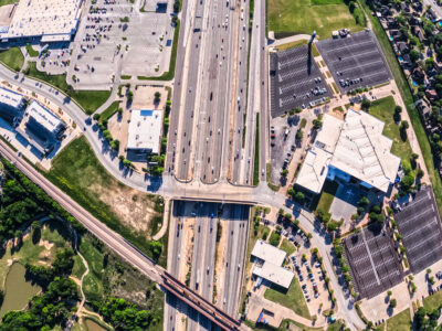  I-820 at Iron Horse Blvd. looking east