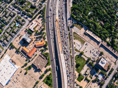 SH 121/183 just east of Bedford Euless Rd. looking east