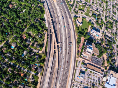  SH 121/183 between Precinct Line Rd. and Bedford Euless Rd. looking west 