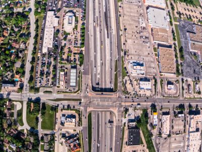  I-820 at Rufe Snow Dr. looking west