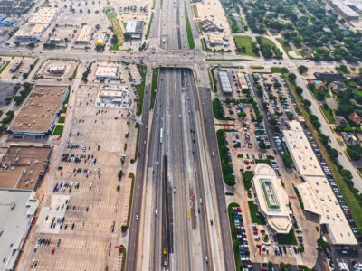 I-820 at Rufe Snow Dr. looking east