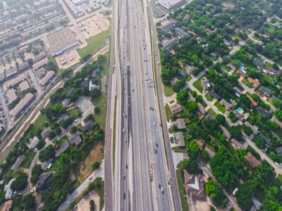 I-820 between Holiday Ln. and Texas Blvd. 26 looking east