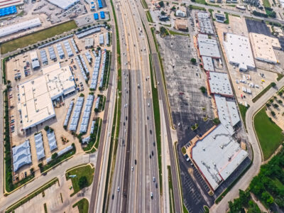 I-820 between Holiday Ln. and Texas Blvd. 26 looking east
