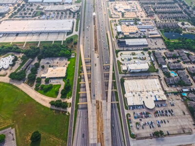 SH 183 between Westpark Way and Industrial Blvd. (FM 157) looking east 