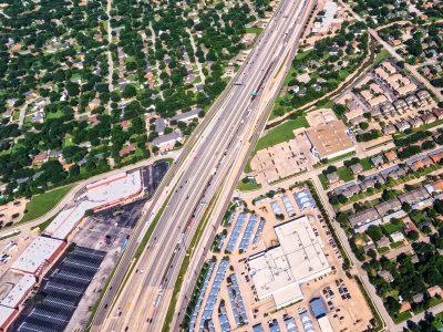 I-820 west of Texas Blvd. 26 looking west