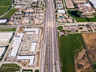 I-820 at Beach St. looking west