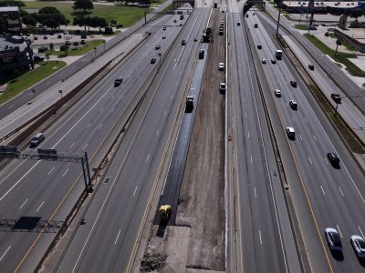 Paving on SH 183 between Industrial Blvd. (FM 157) and Westpark Way