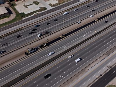Paving on SH 183 between Industrial Blvd. (FM 157) and Westpark Way