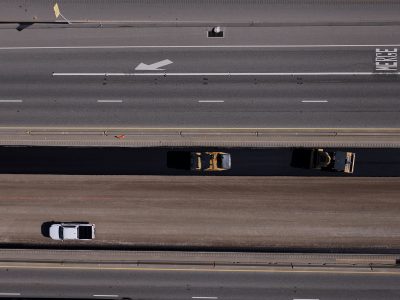Paving on SH 183 between Industrial Blvd. (FM 157) and Westpark Way