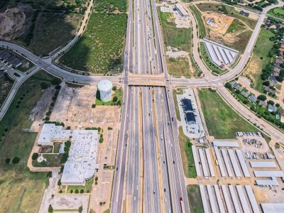 I-820 at Haltom Rd. looking east