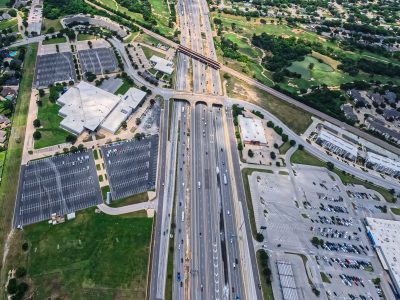 I-820 at Iron Horse Blvd. looking west
