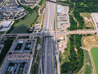 I-820 at Denton Hwy. 377 looking west