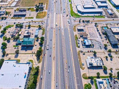 I-820 at Beach St. looking east