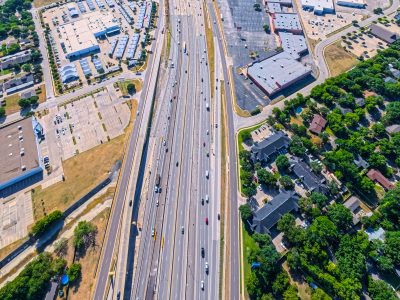 I-820 between Holiday Ln. and Texas Blvd. 26 looking east
