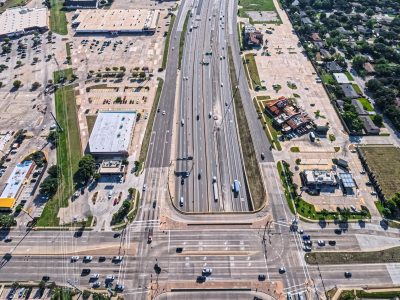 I-820 at Rufe Snow Dr. looking east