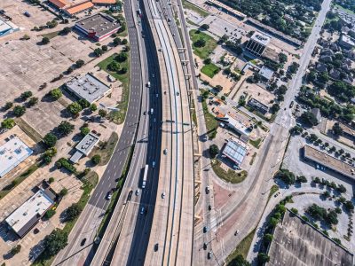 SH 121/183 just east of Bedford Euless Rd. looking east