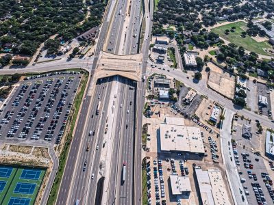 SH 121/183 at Brown Trail looking east