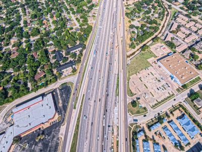 I-820 just west of Texas Blvd. 26 looking west