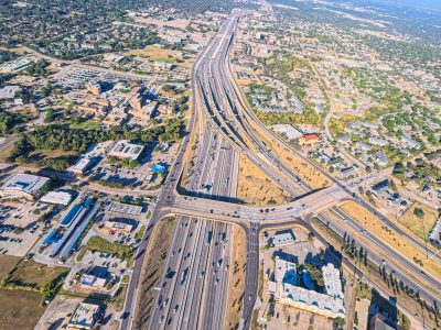 SH 183 at Westpark Way looking west