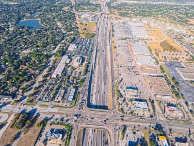 I-820 at Rufe Snow Dr. looking west