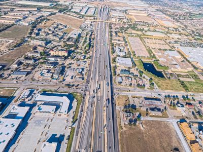 I-820 at Beach St. looking west