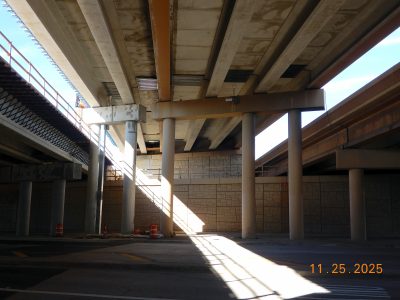 Bedford Rd. at SH 121/183.