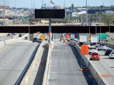 I-820 between Haltom Rd. and Denton Hwy. 377.