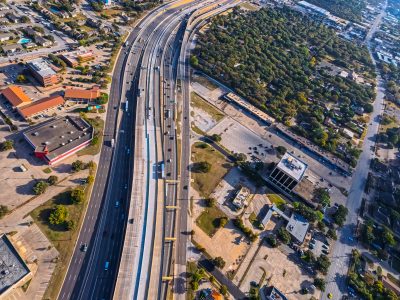 SH 121/183 just east of Bedford Euless Rd. looking east