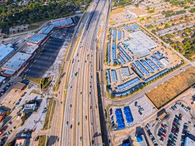 I-820 just west of Texas Blvd. 26 looking west