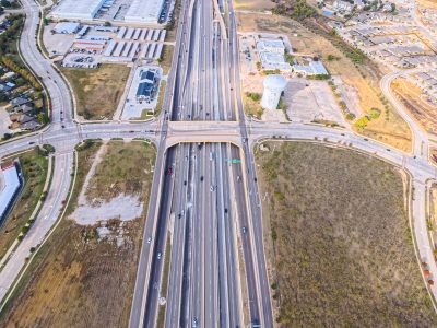 I-820 at Haltom Rd. looking west