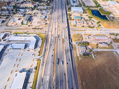 I-820 at Beach St. looking west