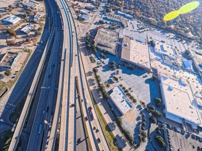 SH 121/183 at Bedford Euless Rd. looking east