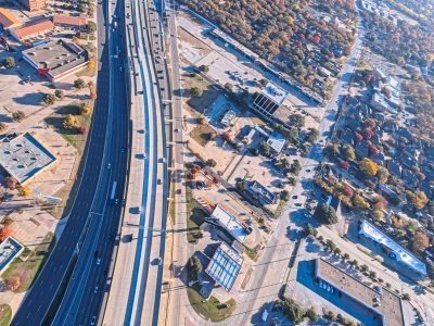 SH 121/183 at Bedford Euless Rd. looking east