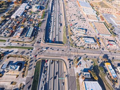  I-820 at Rufe Snow Dr. looking west