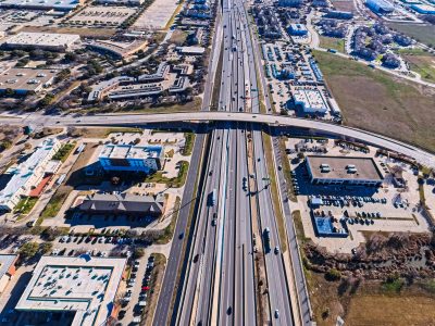  I-820 at Riverside Dr. looking east 