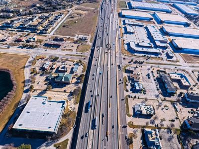 I-820 at Beach St. looking east