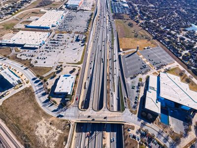  I-820 at Iron Horse Blvd. looking east