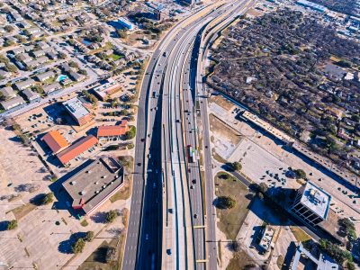 SH 121/183 just east of Bedford Euless Rd. looking east 