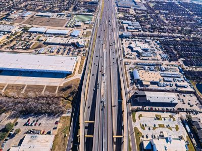 SH 183 between Westpark Way and Industrial Blvd. (FM 157) looking east 