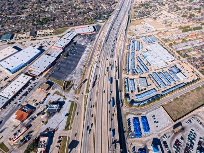 I-820 just west of Texas Blvd. 26 looking west
