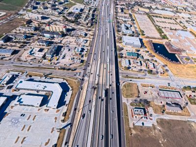 I-820 at Beach St. looking west